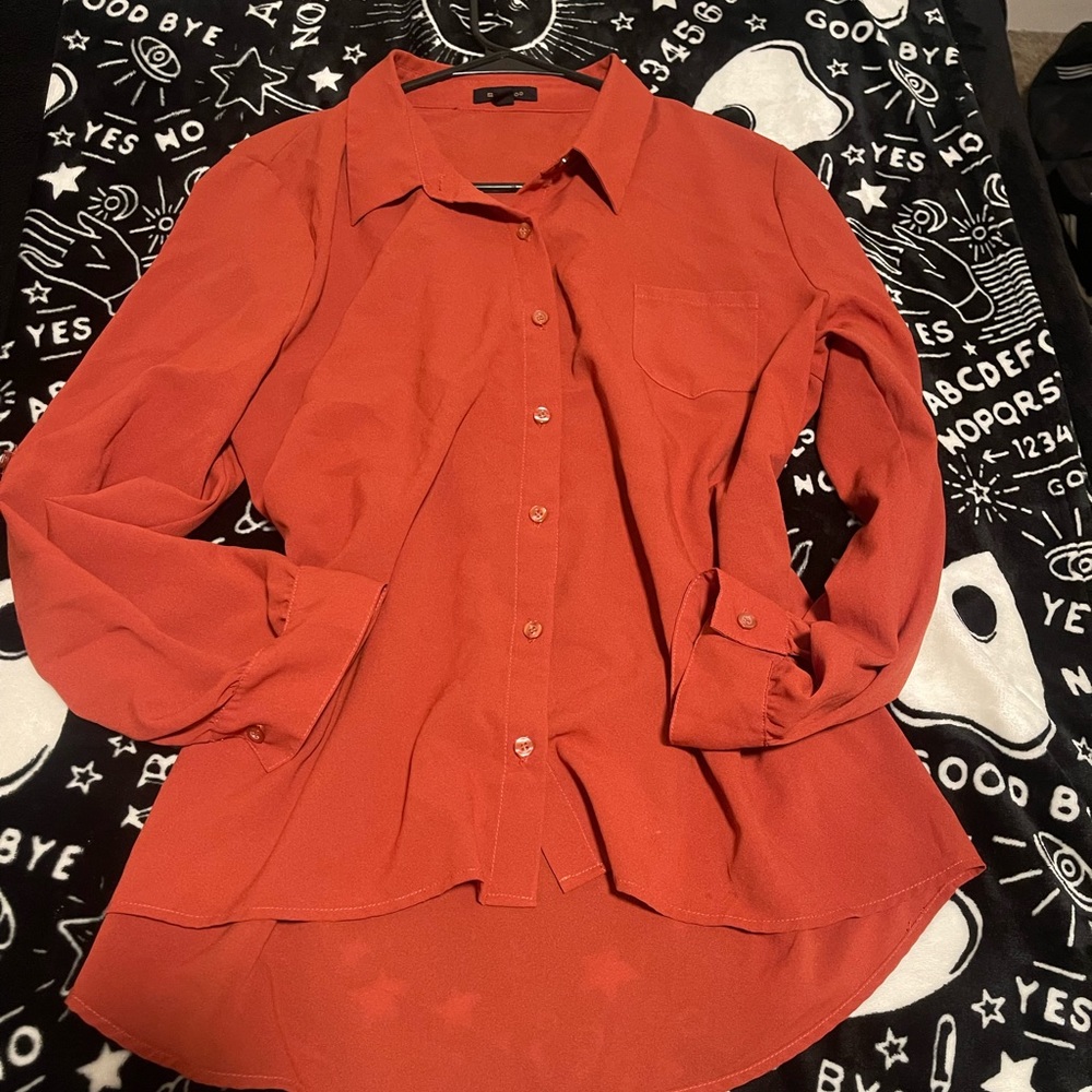 Button up blouse